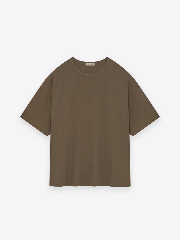 Wool Crepe Double Layer Tee